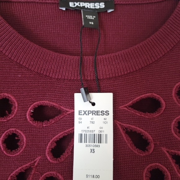 ❣️SALE MUST GO ❣️EXPRESS DRESS NEW Size XS - Picture 6 of 7